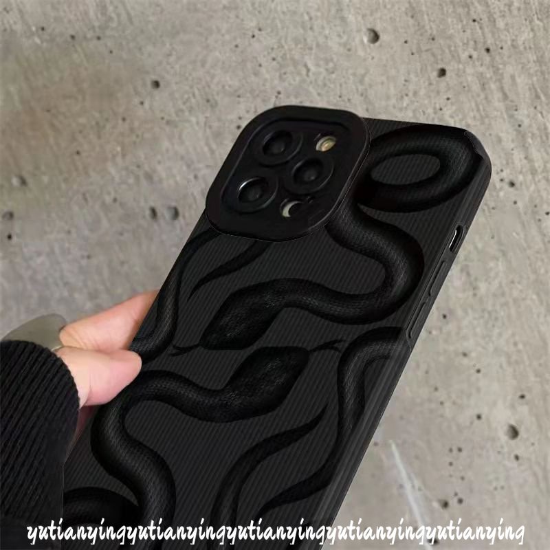 Ốp Điện Thoại Silicon Mềm Chống Sốc Họa Tiết Da Rắn Cho IPhone 7Plus 11 Pro MAX 7 8 Plus XR 14 12 13 Pro MAX X XS MAX