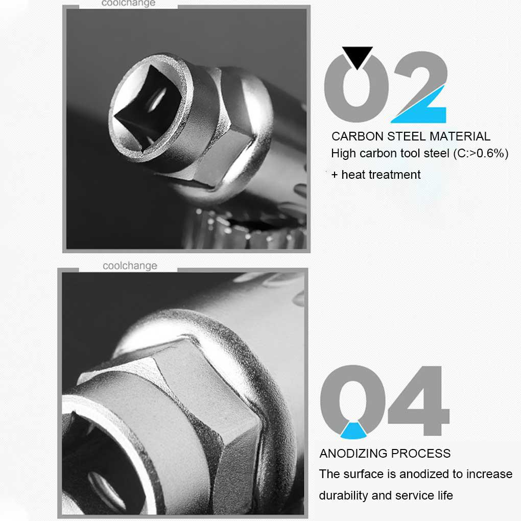 Dụng Cụ Tháo Gỡ Trục Khuỷu Xe Đạp Bằng Kim Loại Tiện Dụng