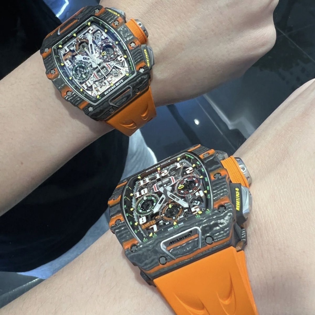 Đồng Hồ Cơ RM Miller Tourbillon Phong Cách Hàn Quốc Cho Nam