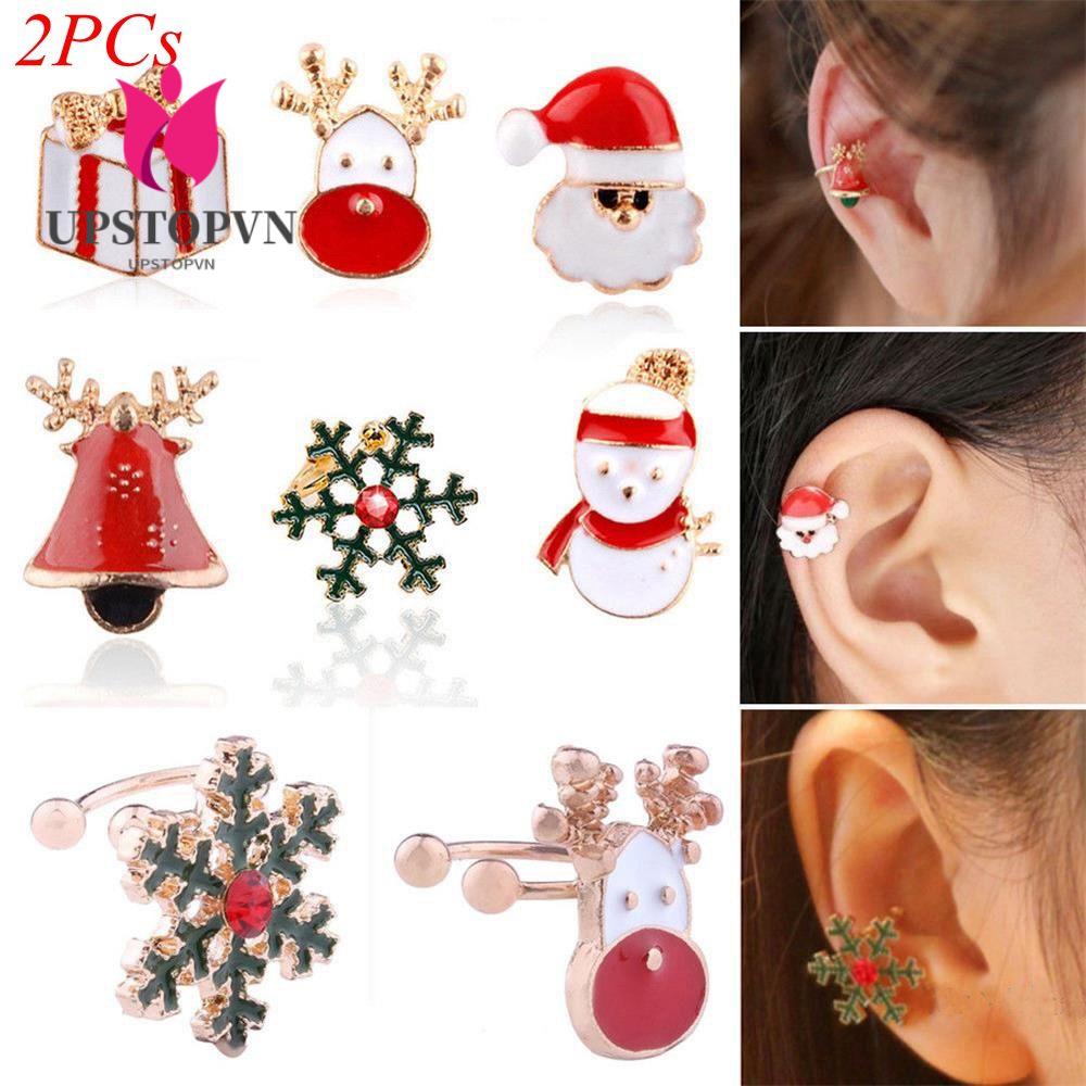 Set 2 Khuyên Tai Thời Trang Cá Tính Cho Nữ