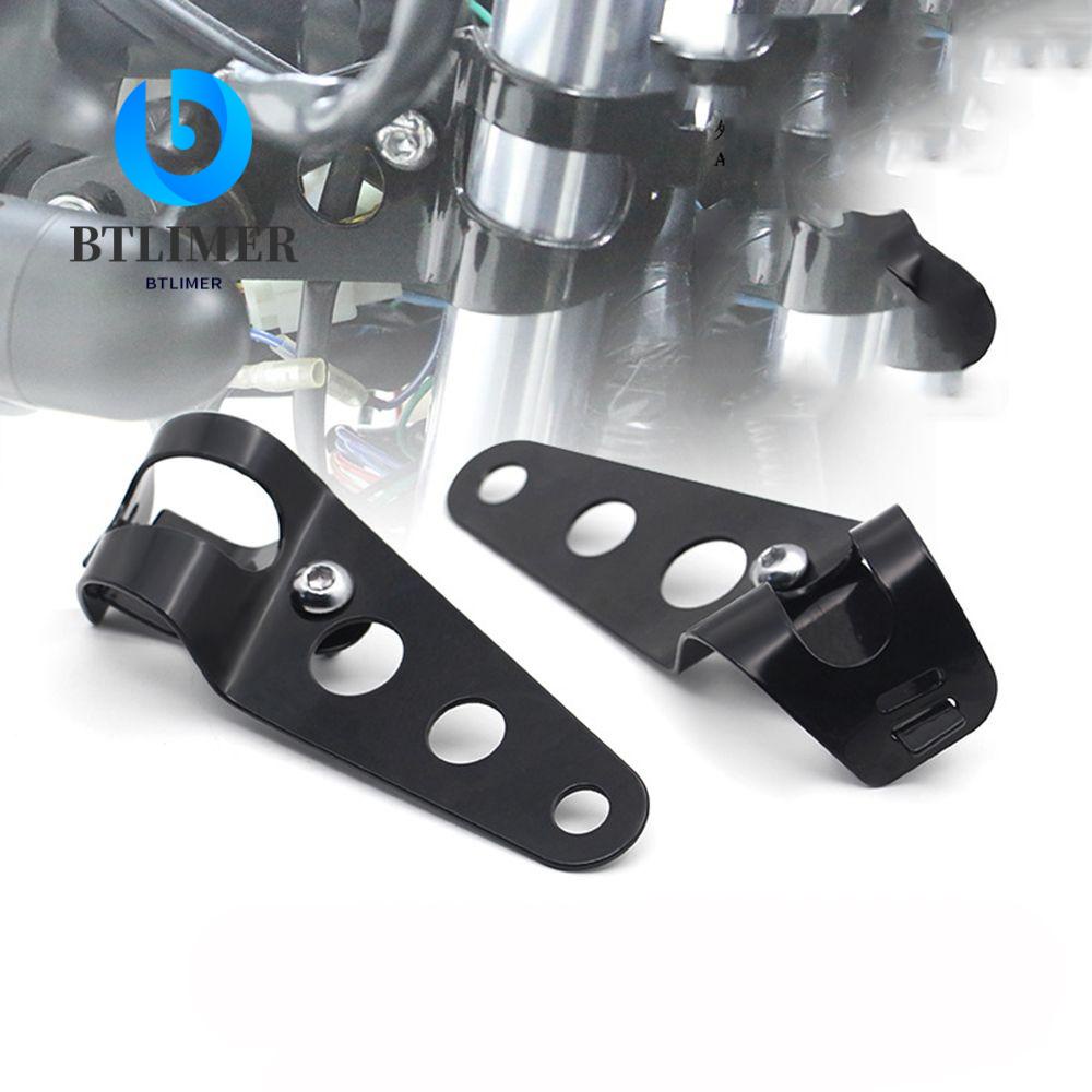 Bộ 2 Khung Đỡ Đèn Pha Bbracket Retro Cho Xe Mô Tô