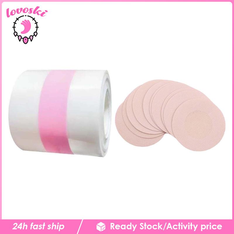[Lovoski] 10 Cuộn 5M Băng Keo Dán Ngực Có Thể Tái Sử Dụng