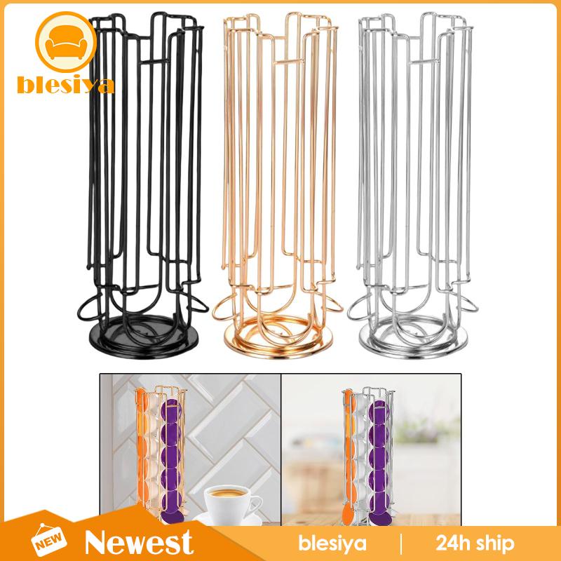 [Blesiya] Giá Sắt Đựng Dây Xoay Tiết Kiệm Không Gian Chống Trầy Xước