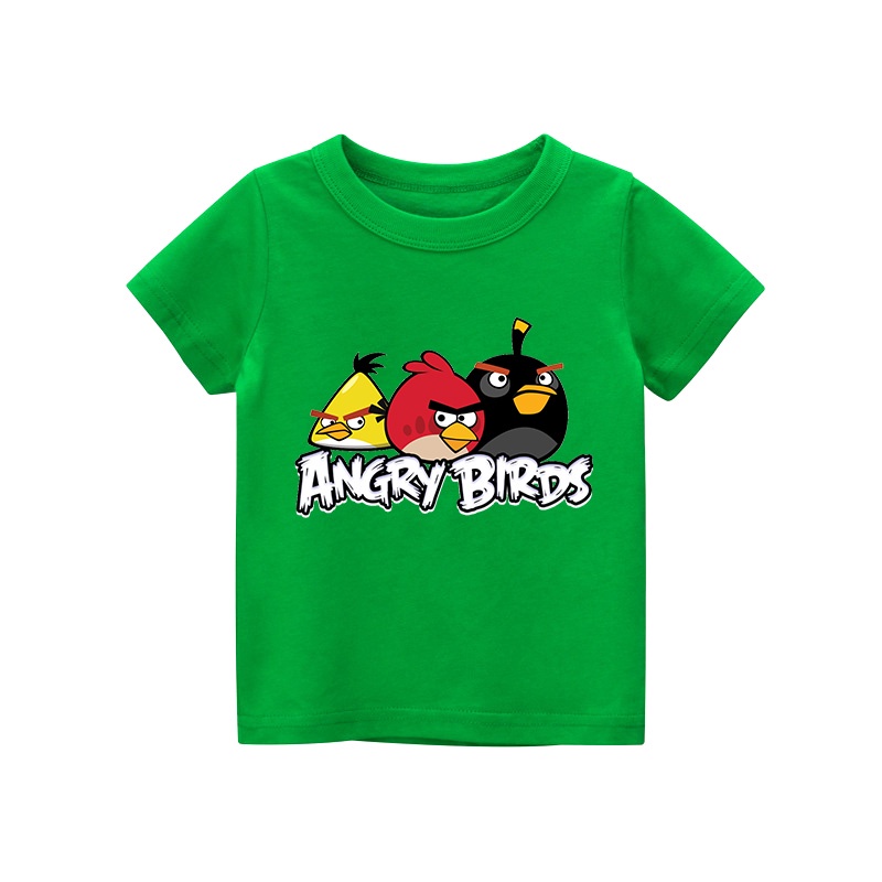 Áo thun trẻ em ANGRY BRIDS 2, 8 màu áo, đầy đủ size có big size, MÀU KHÁC NHẮN TIN SHOP