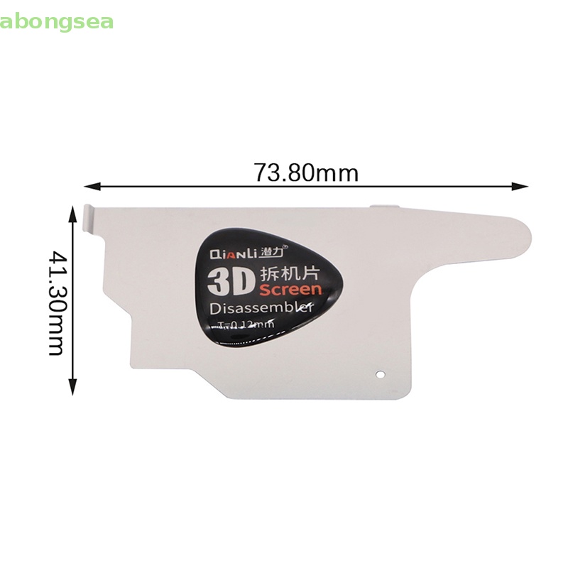 Abongsea Đĩa Đựng Thức Ăn 3D Bằng Thép Không Gỉ