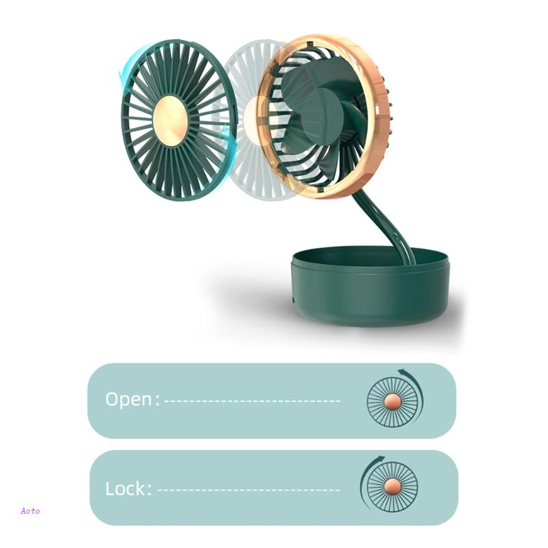 Quạt Điện USB Để Bàn Ba Tốc Độ Yên Tĩnh Có Thể Điều Chỉnh