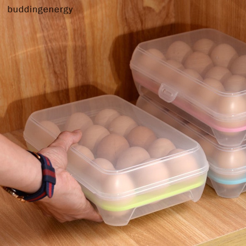 Giá Đỡ Trứng 15 Ngăn Bằng Nhựa Tiện Dụng Cho Nhà Bếp