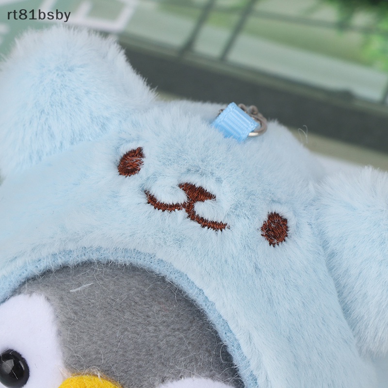 1 Móc Khóa Hình Chim Cánh Cụt Nhồi Bông Dễ Thương