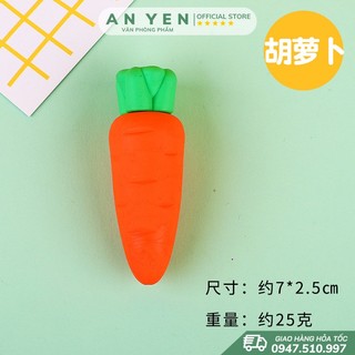 Gôm tẩy bút chì hình cà rốt