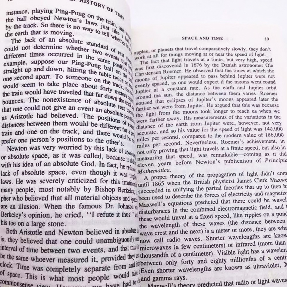 Lịch Sử Thời Gian Ngắn Stephen Hawking Hawking Youth Extracurricular Reading Lịch Sử Ngắn Một Lần Lịch Sử Thời Gian A Brief History of Time English Original Hawking Youth Extremecurricular Reading Youth