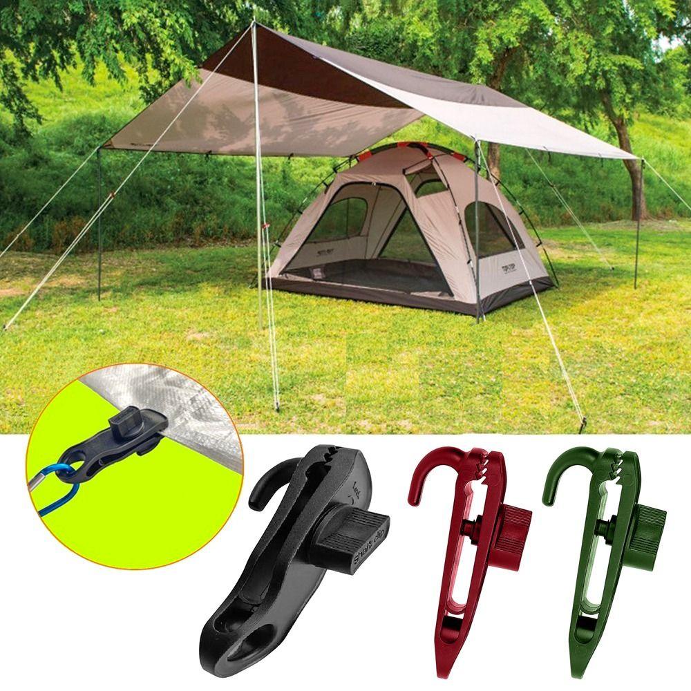 .Set 2 Kẹp Lều Trại Kèm Giá Đỡ Tiện Dụng Chất Lượng Cao