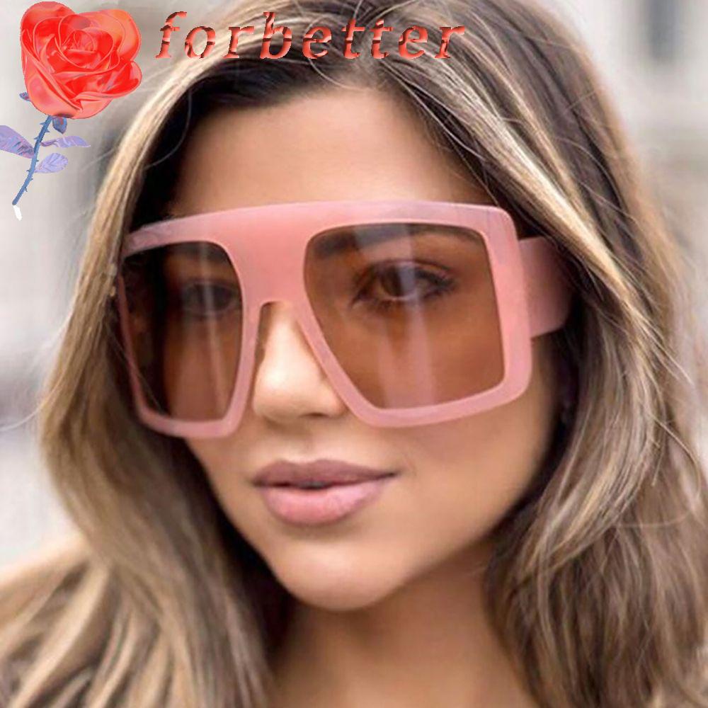 Kính Mát Gọng Vuông Lớn Phong Cách Hàn Quốc Thời Trang Cho Nữ