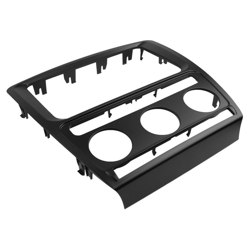 Bảng điều khiển Radio Dash) Fascia Tấm Khung trang bị lại âm thanh nổi trên ô tô Khung Facia Trim cho Skoda Octavia ( Máy lạnh tự động 2004-2009