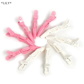 Lily 1 cái kẹp tóc Salon kẹp cắt tóc Cá Sấu kẹp tóc làm tóc uuu