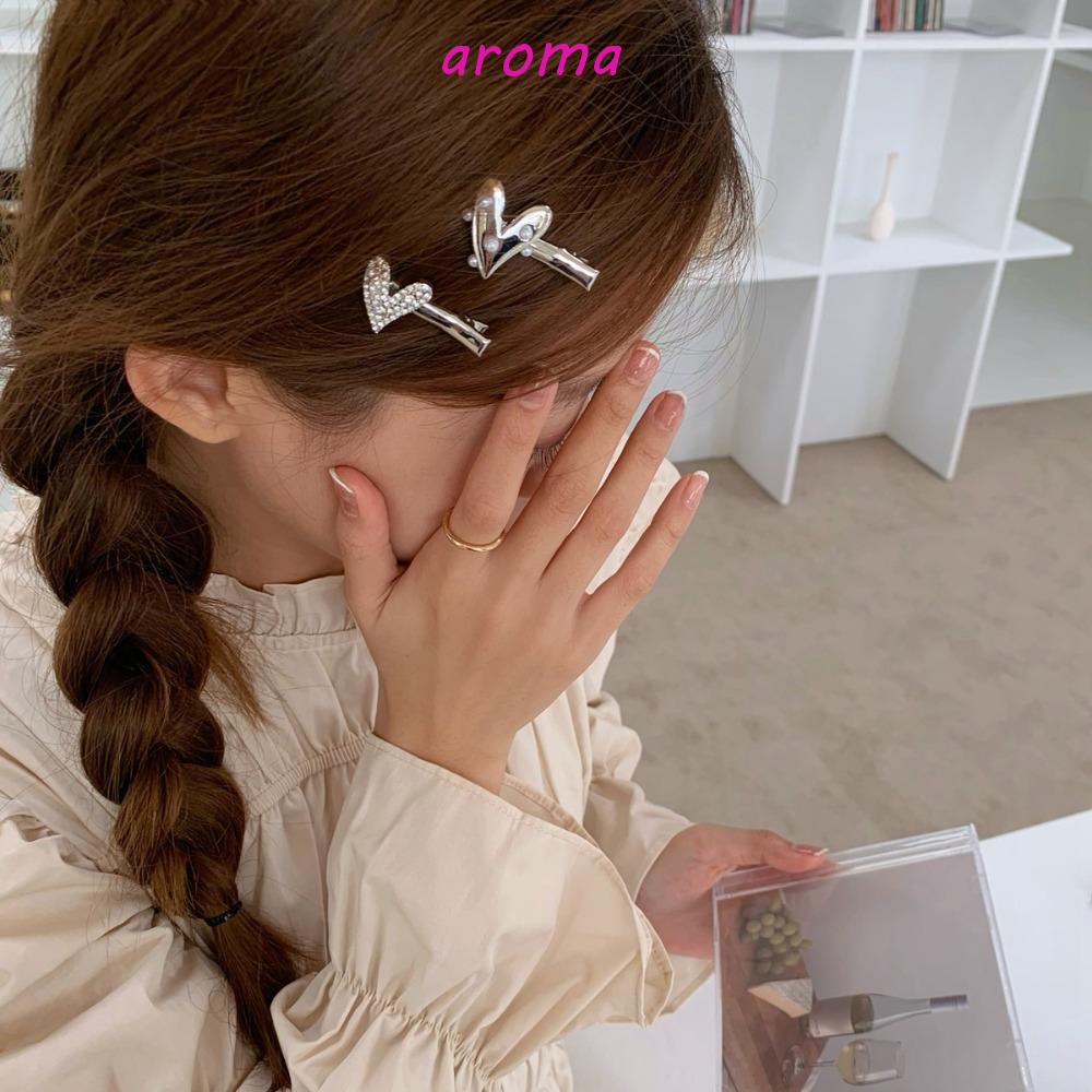 Kẹp Tóc Hình Trái Tim Phong Cách Vintage Thời Trang Cho Nữ|Kẹp Tóc Ngọt Ngào Cho Nữ