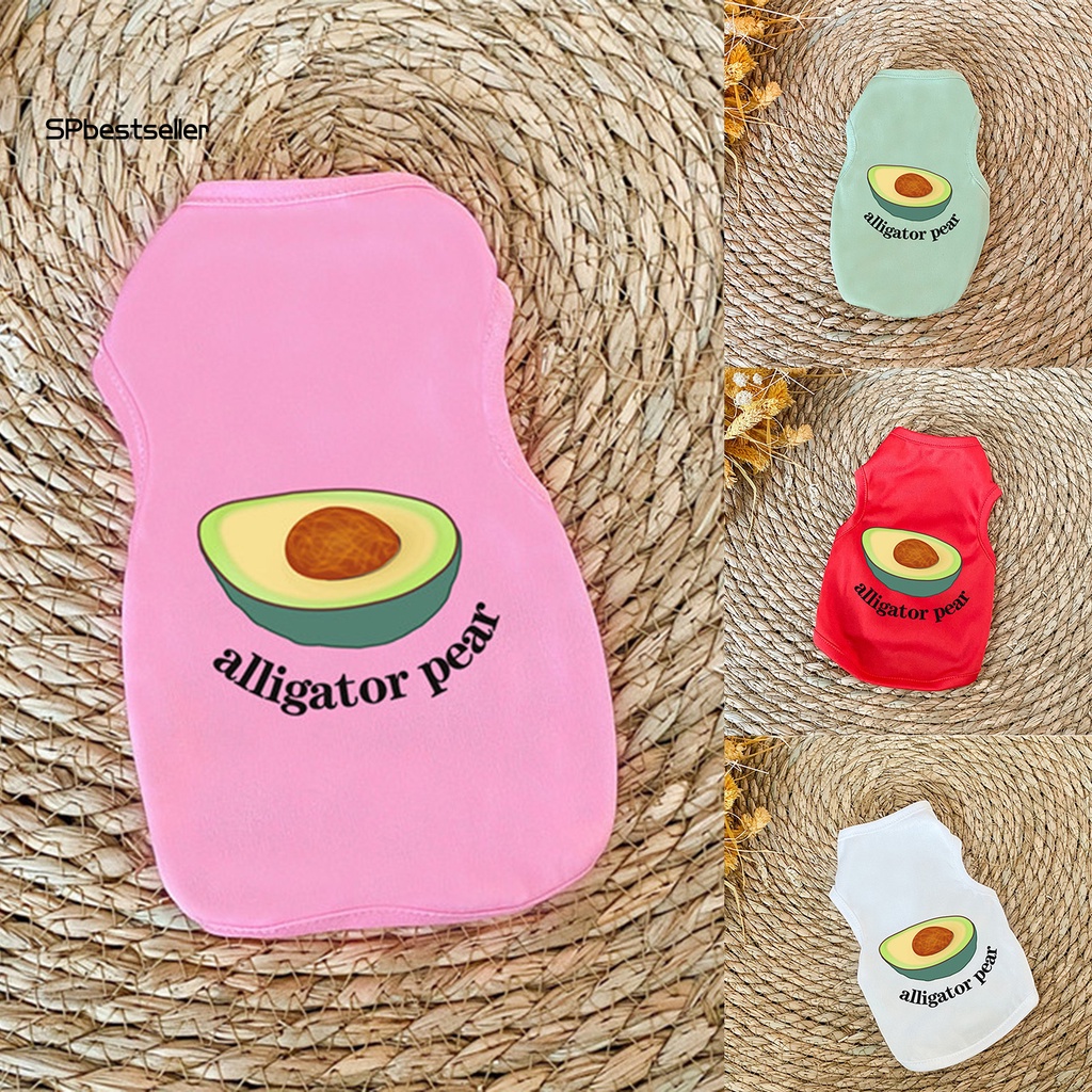 Áo Thun Không Dính In Họa Tiết Thời Trang Cho Thú Cưng