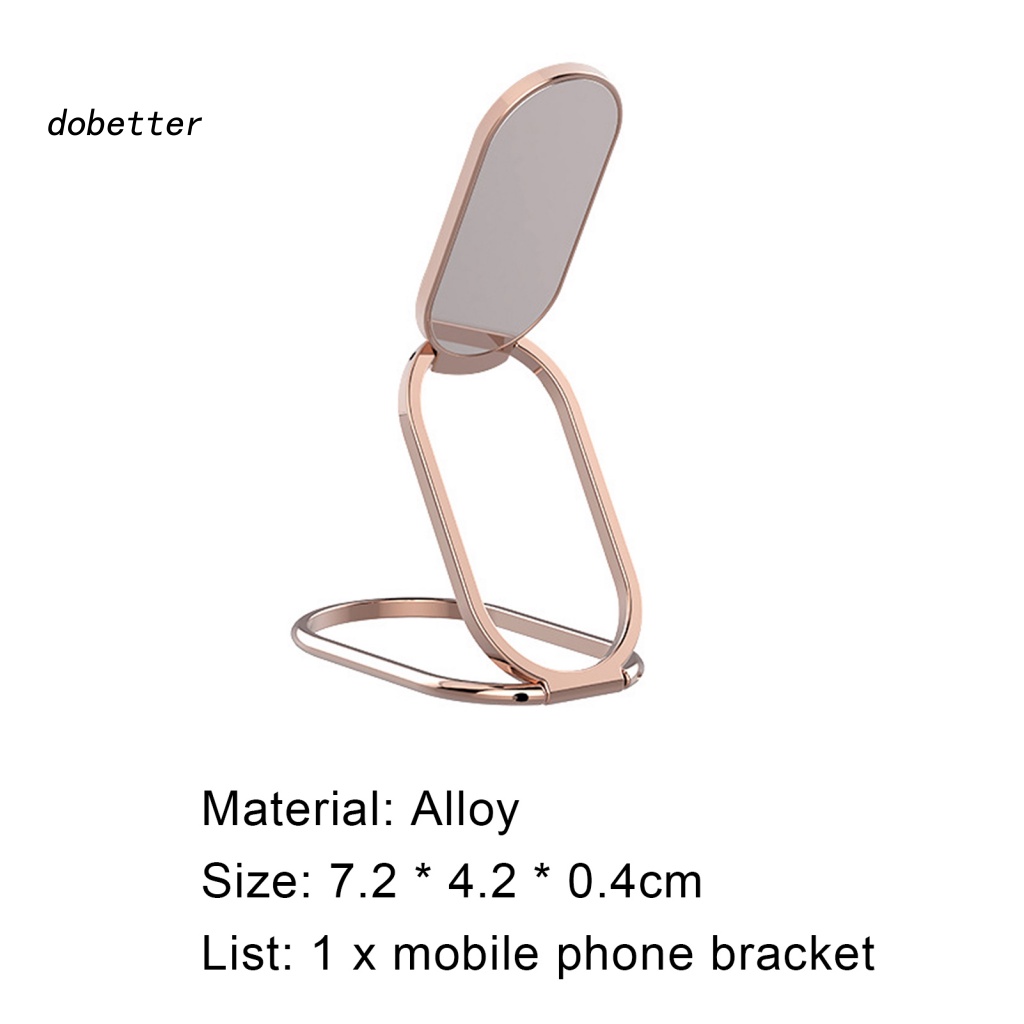 Giá Đỡ Điện Thoại / Máy Tính Bảng Bằng Nhựa Đa Năng Xoay 360 Độ Có Thể Gập Lại