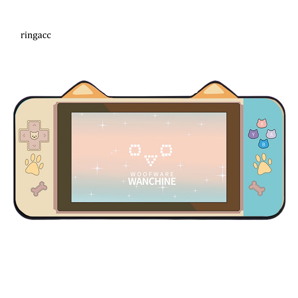 Tấm Lót Chuột RGA Cao Su Co Giãn Chống Trượt Chống Mài Mòn Hình Tai Mèo Hoạt Hình Dễ Thương