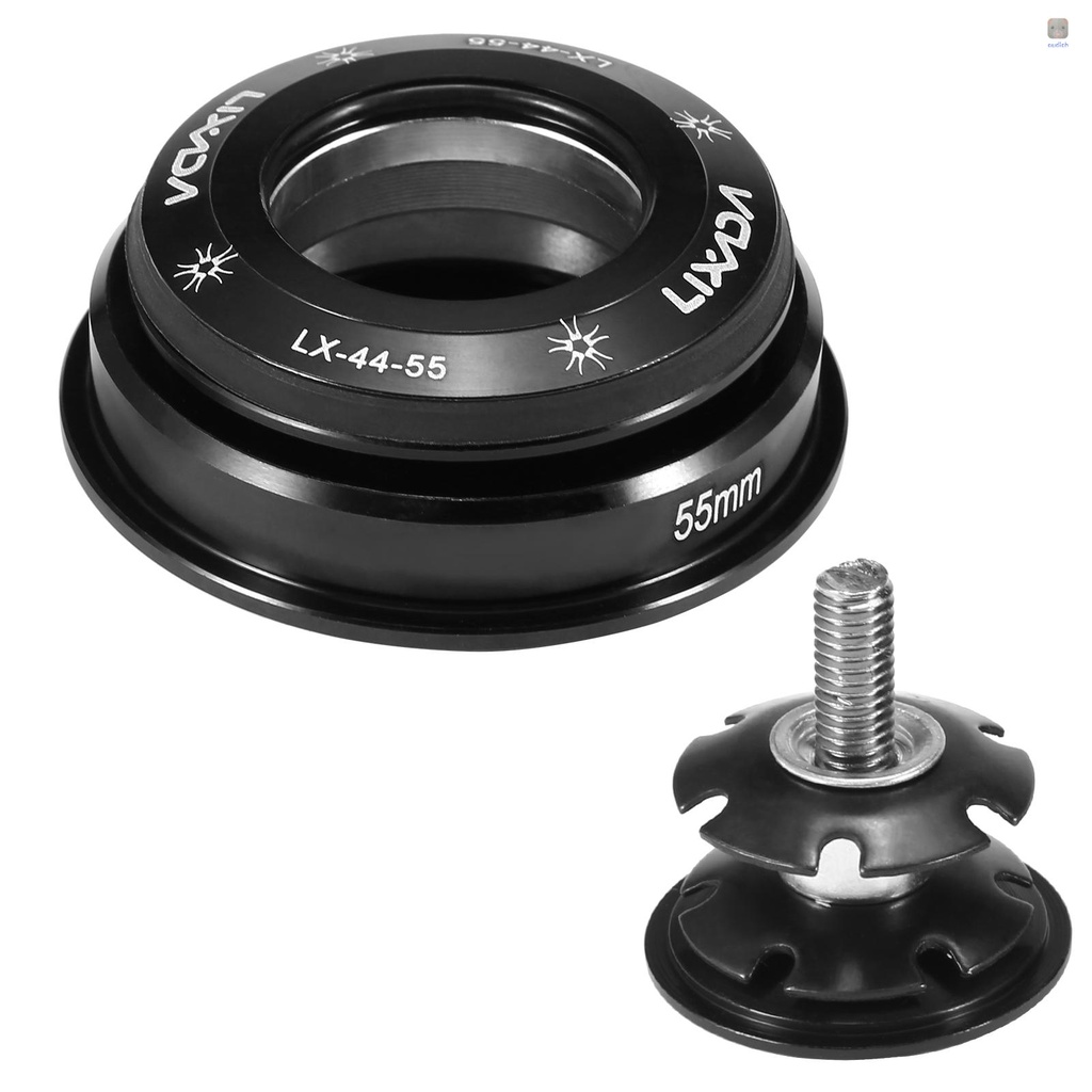 Lixada Bộ Tai Nghe Vòng Bi Bằng Hợp Kim Nhôm CNC Độ Chính Xác Cao Cho Xe Đạp