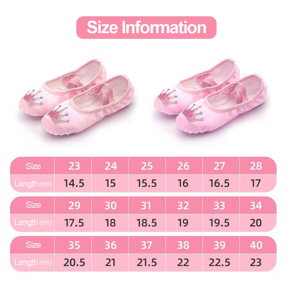 Giày Múa Ba Lê Đế Mềm Thêu Họa Tiết Hoạt Hình Xinh Xắn Cho Bé Gái