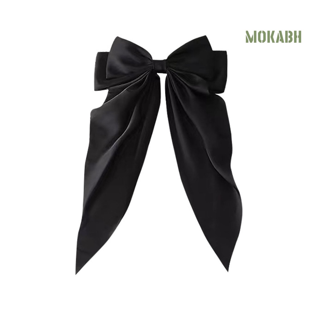 Kẹp Tóc Nơ Lớn Không Trượt Kiểu Trung Hoa Tinh Tế