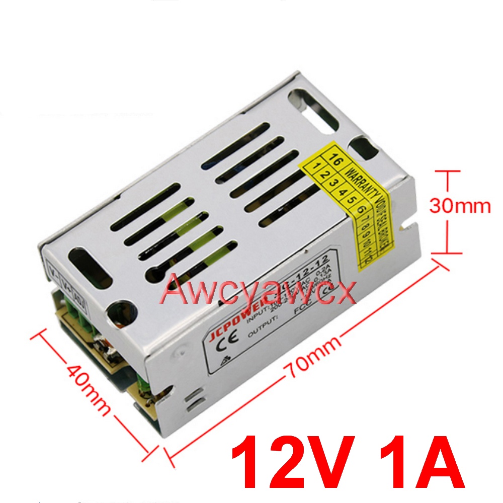 Bộ Chuyển Đổi Nguồn Điện DC 5V 12V 24V 1A 1.25A 2A 3A 4A 5A 10W 12W 15W 20W 24W 25W 36W 48W 60W