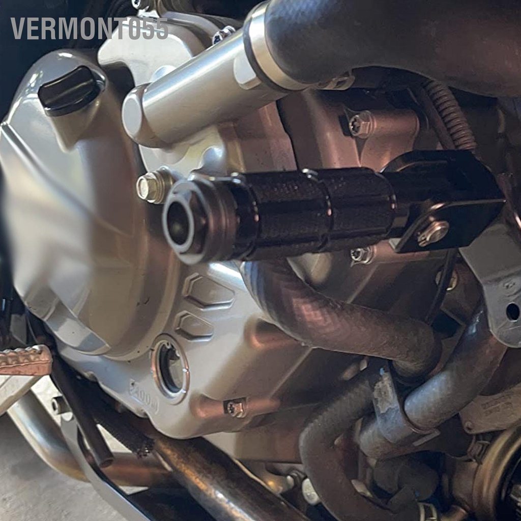 Vermont055 2 Chiếc Xe Máy Có Thể Gập Lại Chân Chốt M8 Chống Trượt Hợp Kim Nhôm Đa Năng Cho Đạp ATV UTV Go Kart