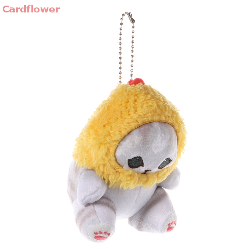 &lt; Cardflower &gt; Thú Nhồi Bông Hoạt Hình Cá Mập Tôm Chiên Kawaii Mofusand Dễ Thương Mới