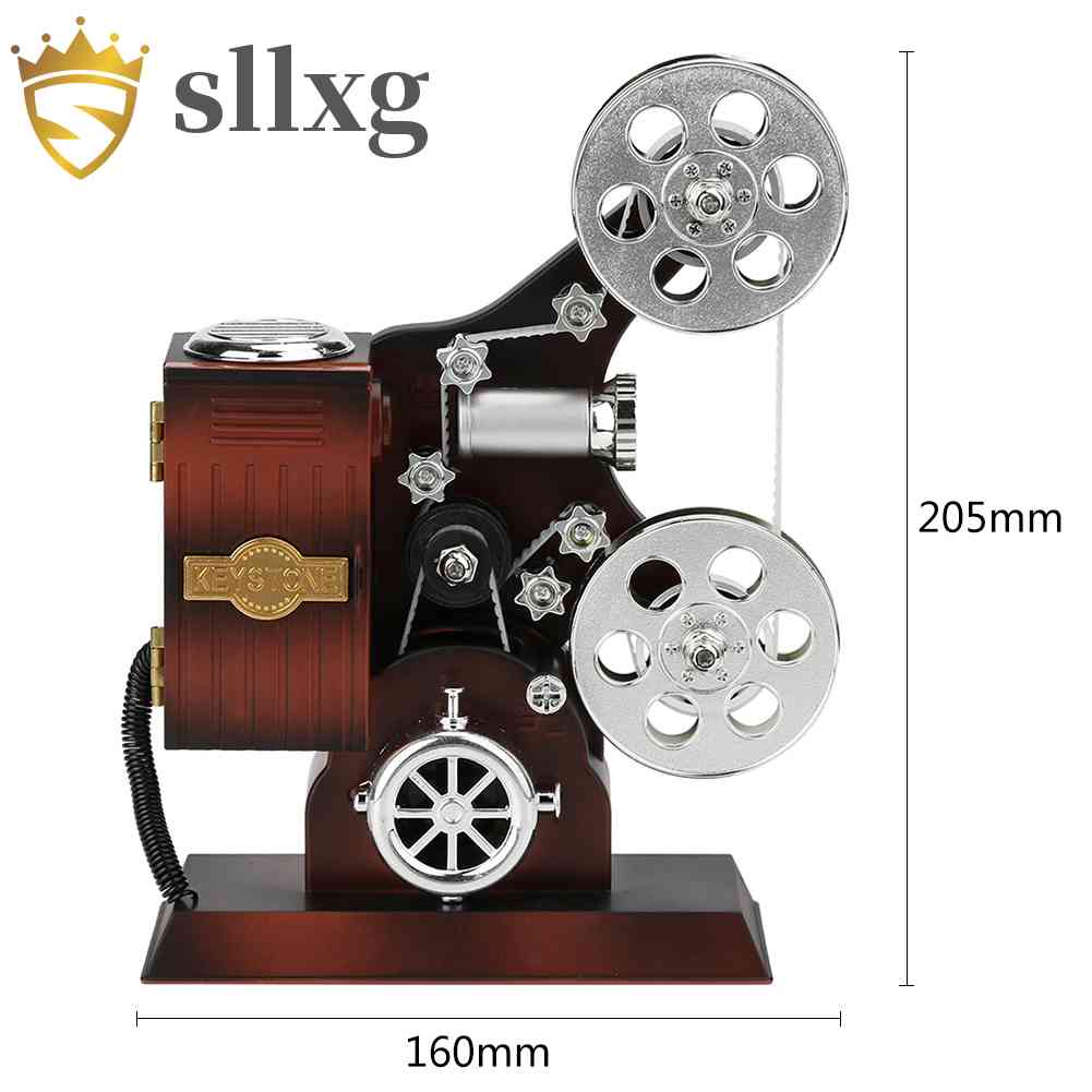 Hộp Nhạc Hình Máy Chiếu Phim Dùng Làm Quà Tặng Sinh Nhật