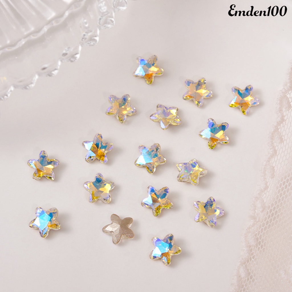 Set 100 / 10 Hạt Pha Lê Giả Óng Ánh Trang Trí Móng Tay Nghệ Thuật