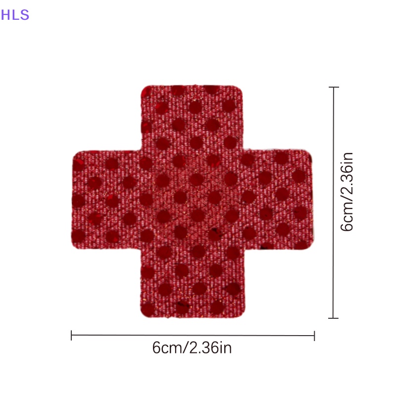 1 Cặp Miếng Dán Ngực Tự Dính Hình Chữ Thập