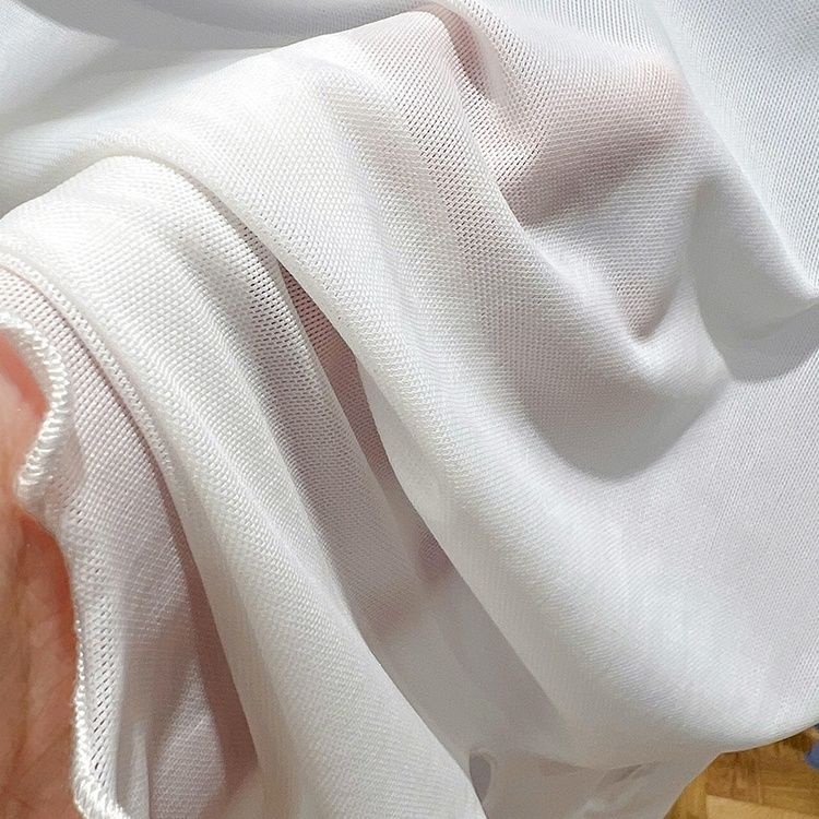 Áo Thun Tay Dài Chống Nắng Vải Lụa Lạnh Xuyên Thấu Gợi Cảm Thời Trang Mùa Hè Cho Nữ