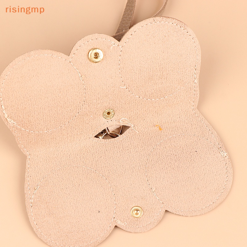 1 Túi Da Đựng Bảo Vệ Mắt Kính Phong Cách Retro Ốp