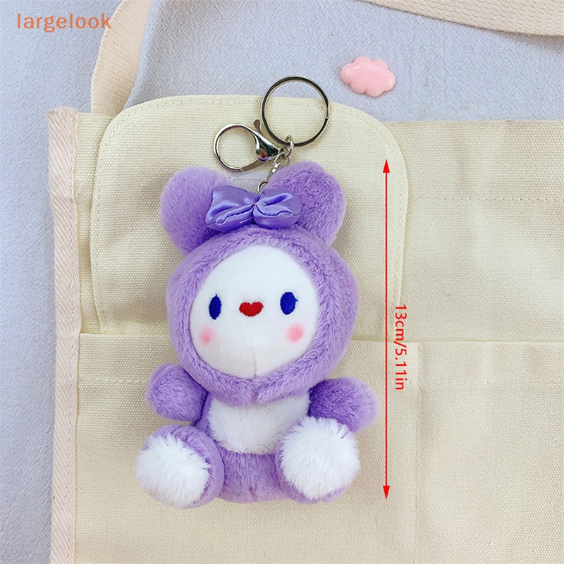 Móc Khóa Hình Thỏ Nhồi Bông Dễ Thương Sáng Tạo