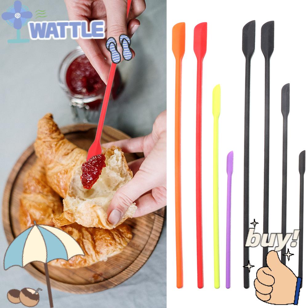 Bộ 4 Muỗng Silicone Mini Phết Kem Trang Điểm