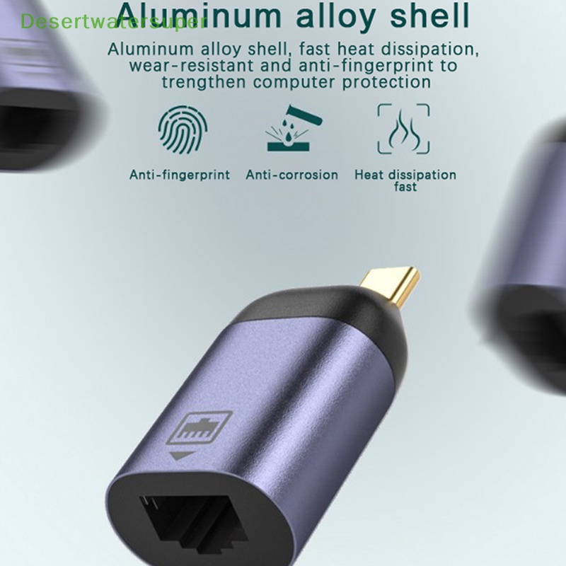 Đầu Chuyển Đổi USB Type C 3.1 RJ45 Chất Lượng Cao