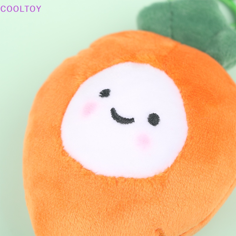 Móc Khóa Hình Trái Cây Hoạt Hình Nhồi Bông Đáng Yêu