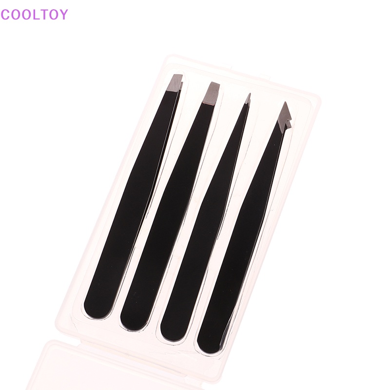 Set 4 Nhíp Nhổ Lông Mày Chuyên Nghiệp