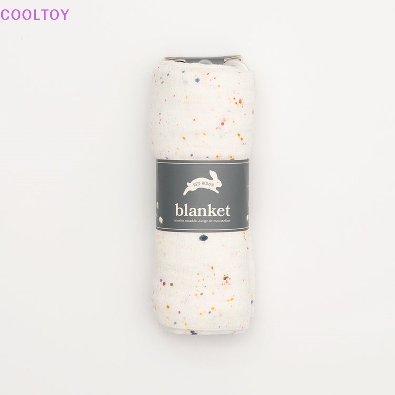 Cooltoy Chăn Quấn Em Bé Sơ Sinh Bằng Cotton Muslin