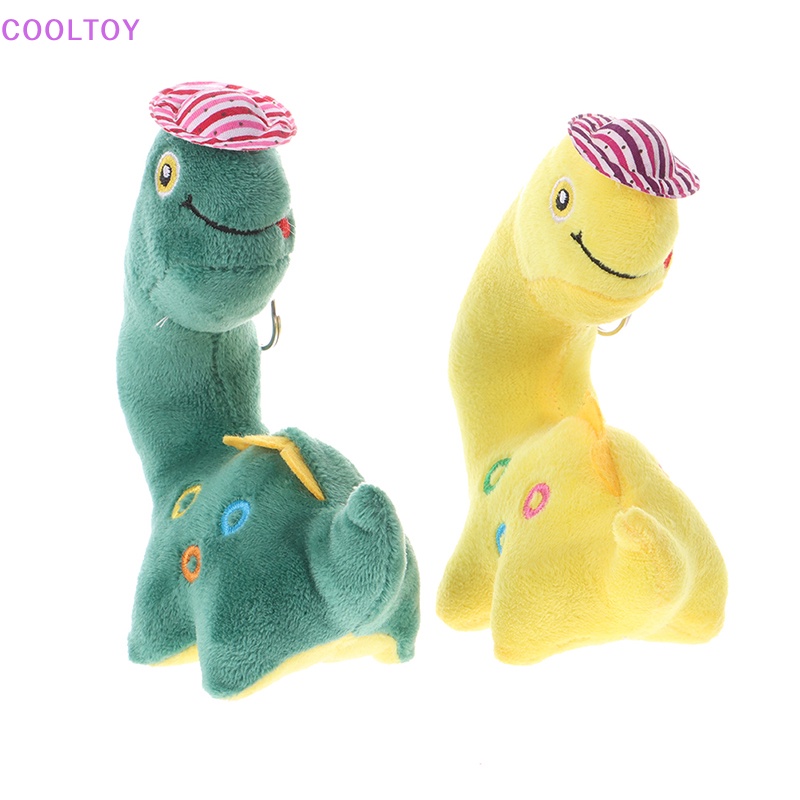 1 Thú Nhồi Bông Hình Khủng Long Dễ Thương Kích Thước 15cm