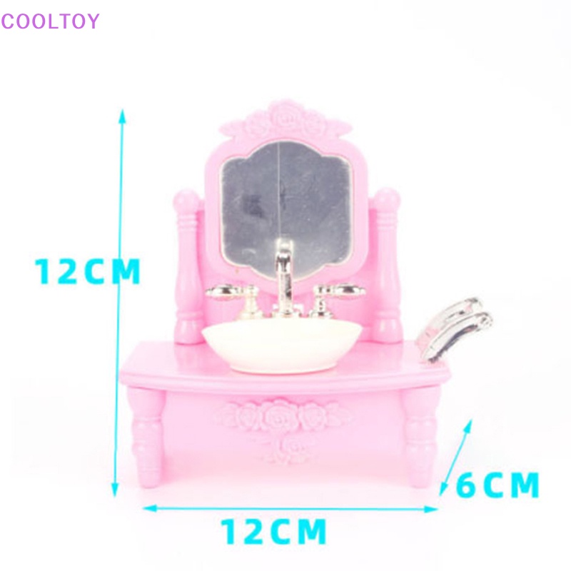 Mô Hình Nội Thất Phòng Tắm / Nhà Hàng Trang Trí Nhà Búp Bê Tỉ Lệ 1: 12