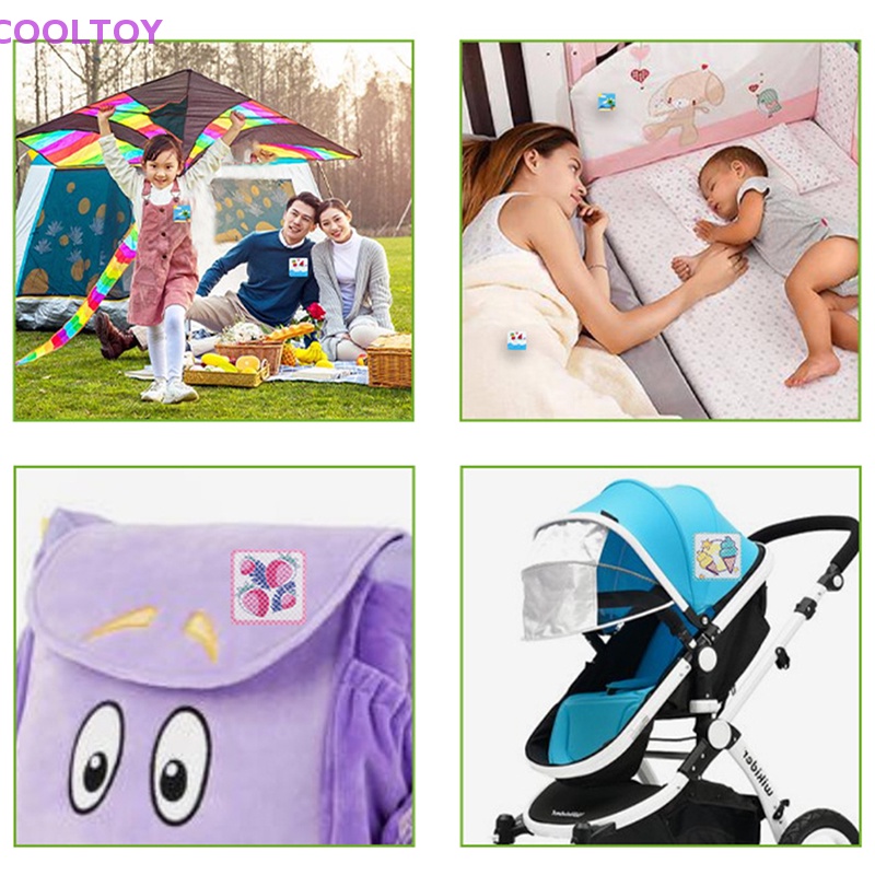 Cooltoy Miếng Dán Chống Muỗi Nhẹ Nhàng Họa Tiết Hoạt Hình Cây Cối Không Để Lại Dấu Vết