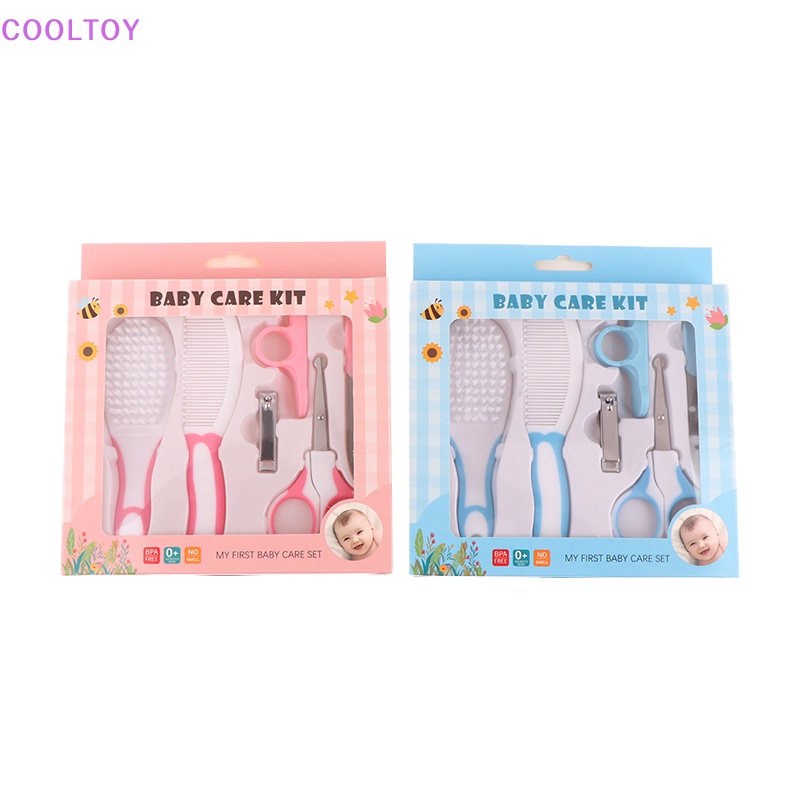 Bộ 6 Dụng Cụ Vệ Sinh Chăm Sóc Sức Khỏe Cho Bé COOLTOY