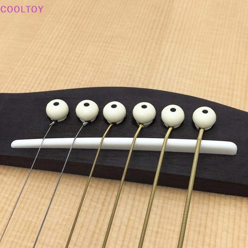 20 Chốt Ngựa Đàn Guitar Acoustic Bằng Nhựa Thay Thế 6 Dây
