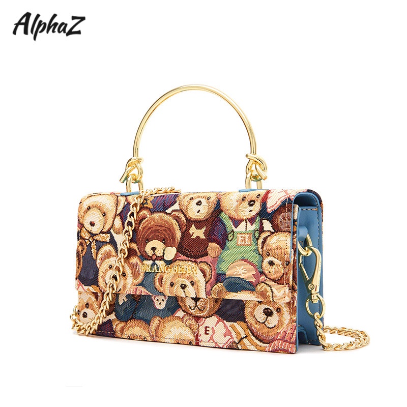 Túi Đeo Chéo Dây Xích Thiết Kế Đơn Giản Dễ Phối Đồ Thời Trang Cho Nữ