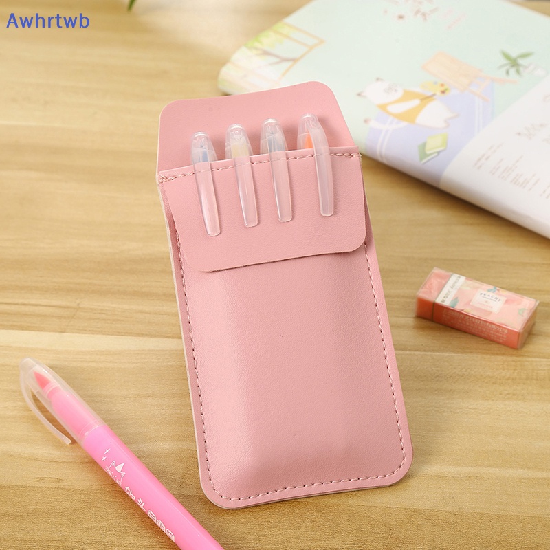 Túi Đựng Bút Bằng Da PU Chống Rò Rỉ Tiện Dụng Cho Y Tá / Bác Sĩ Mới