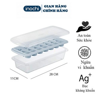 Khay đá tủ lạnh 21 viên kari inochi