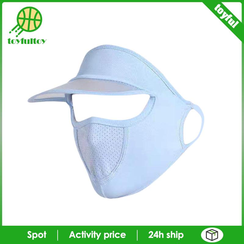 Mũ Chống Nắng Kèm Tấm Che Mặt Che Phủ Vành Tiện Dụng Cho Nữ Leo Núi / Du Lịch