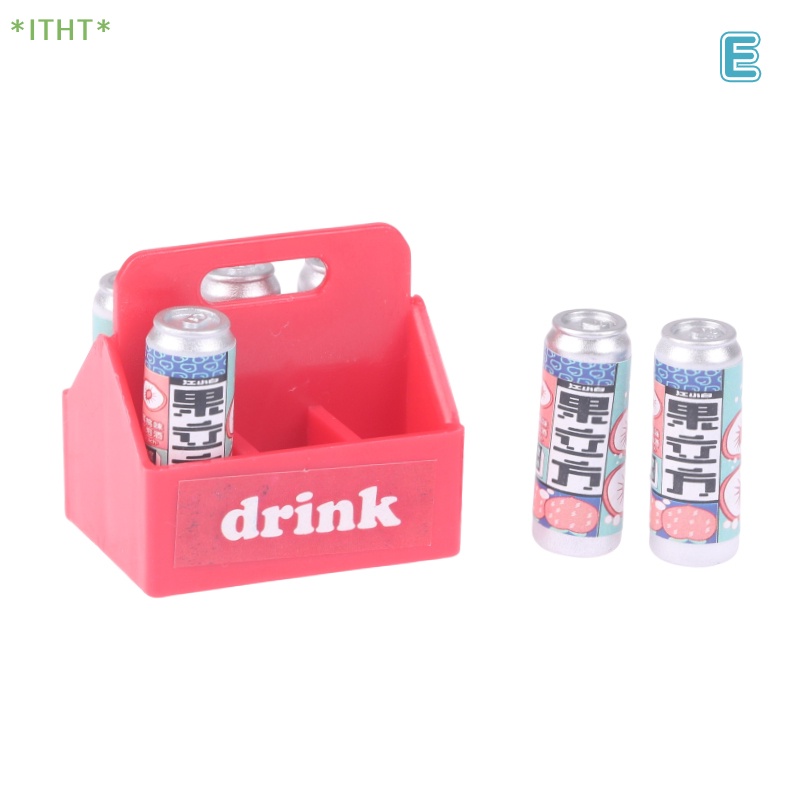 1 Bộ Chai Nước Uống Mini 1: 12 Dùng Trang Trí Nhà Búp Bê Mới