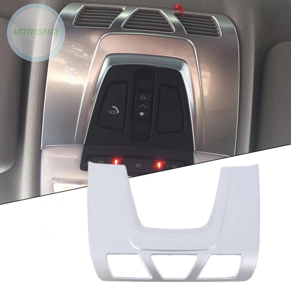 1 Vỏ Trang Trí Thay Thế Bằng ABS Màu Bạc Cho Bảng Điều Khiển Xe